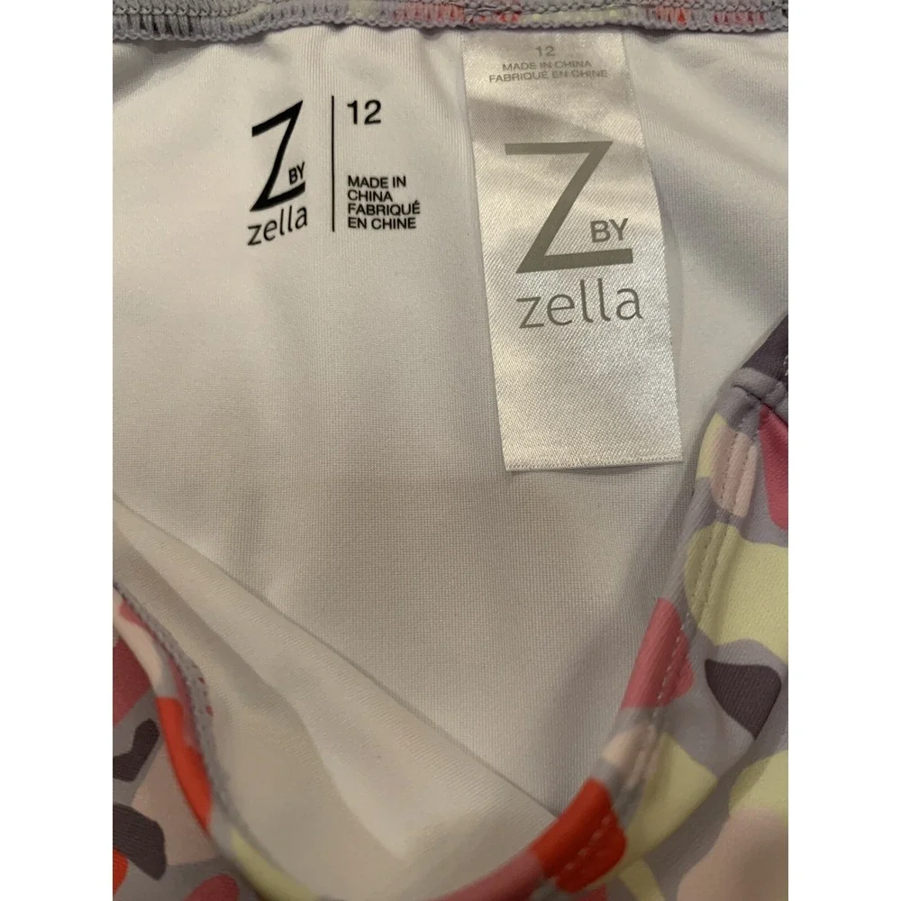Z by Zella Swimsuit Bikini Bottoms Girls Size 12‎ Bikini *New*